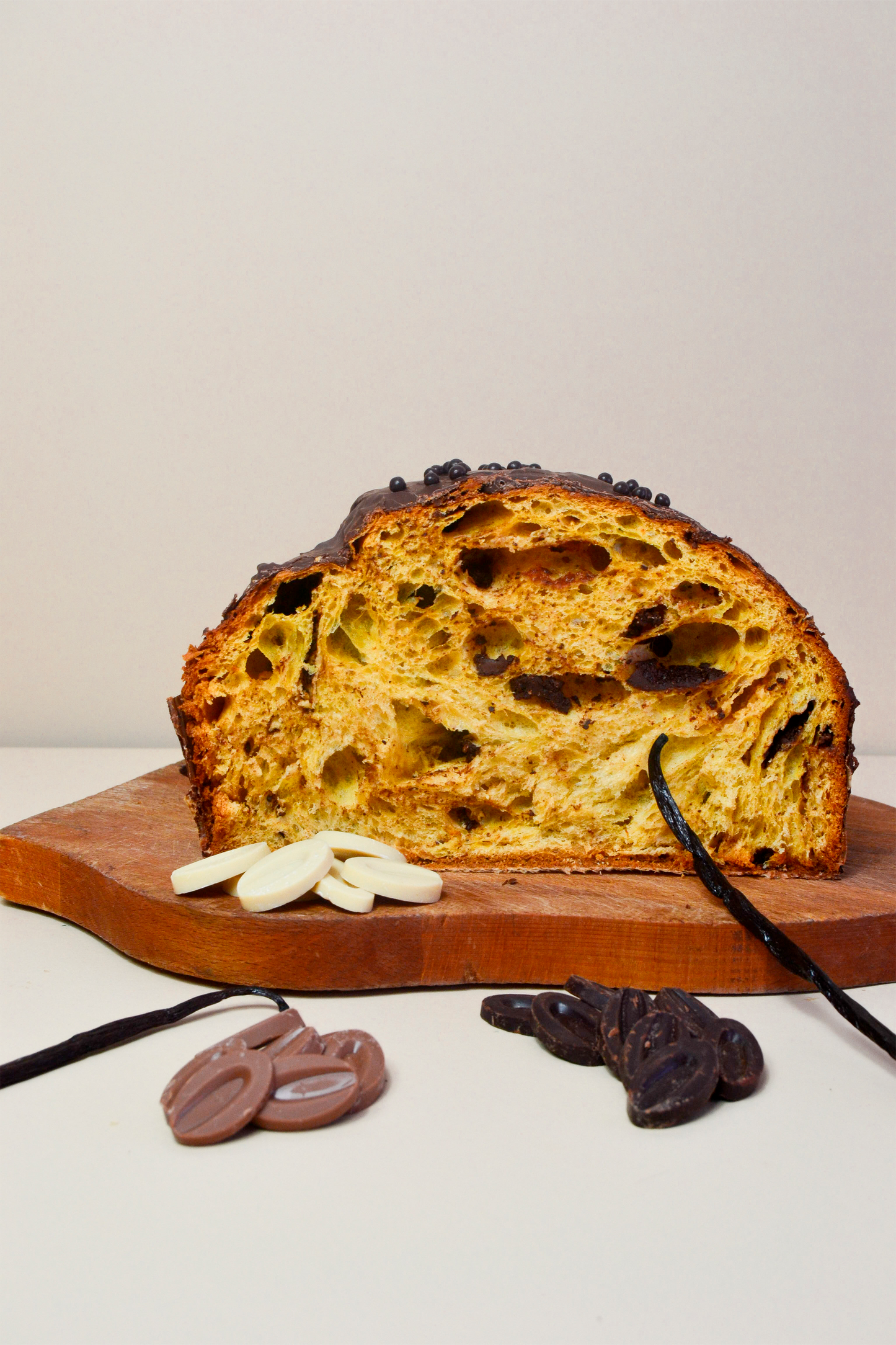 Colomba ai 3 cioccolati