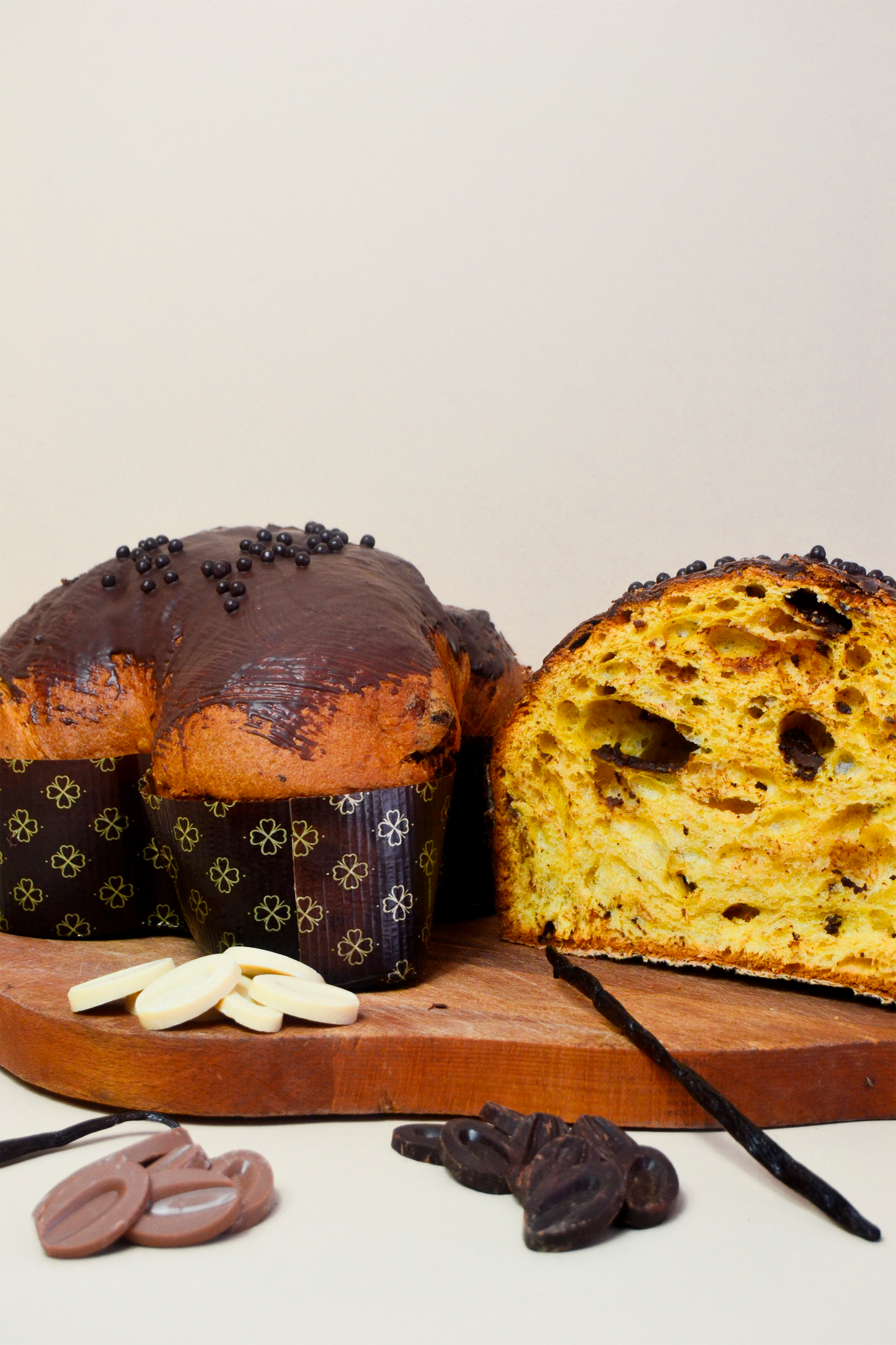 Colomba ai 3 cioccolati
