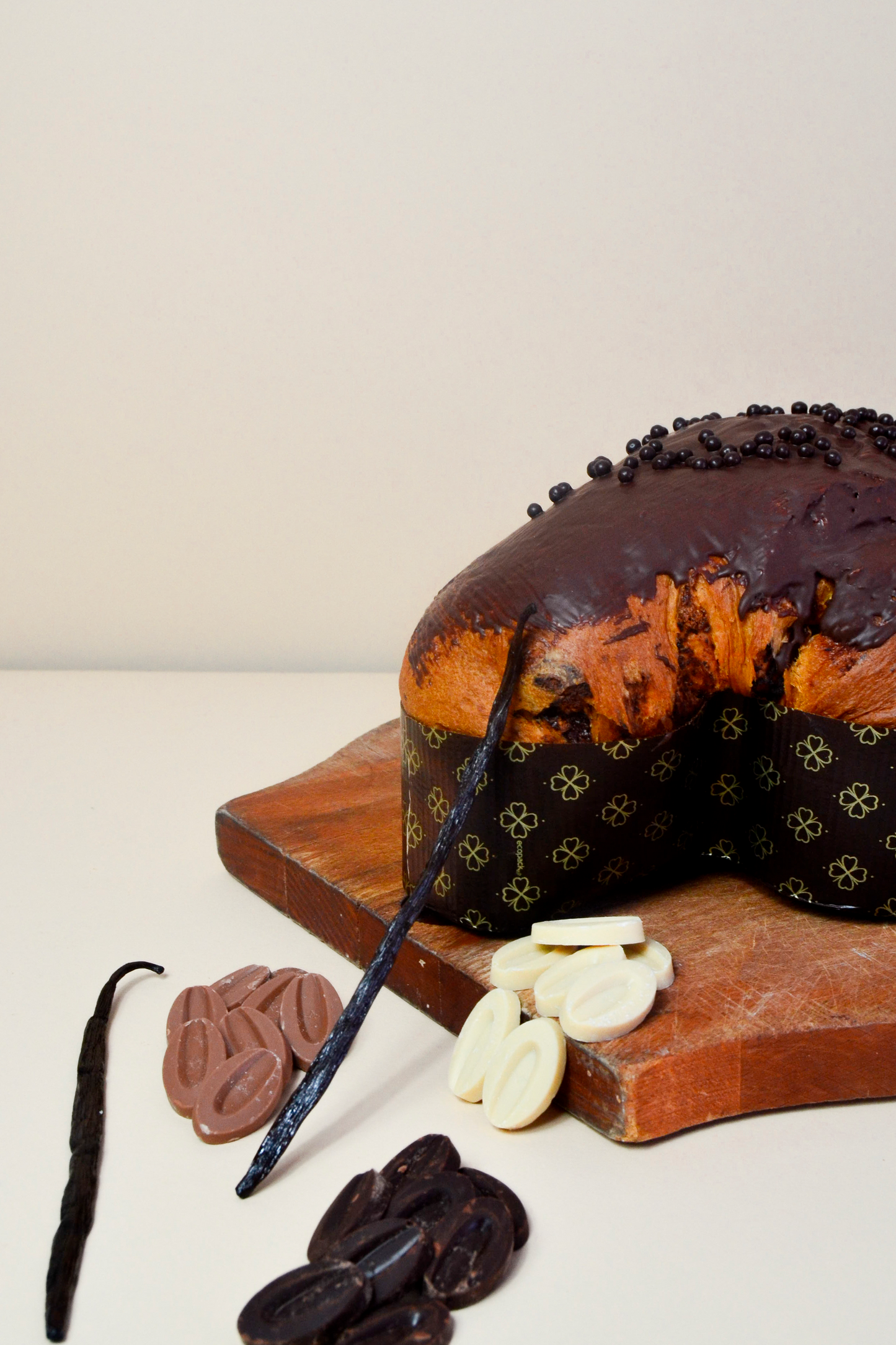 Colomba ai 3 cioccolati