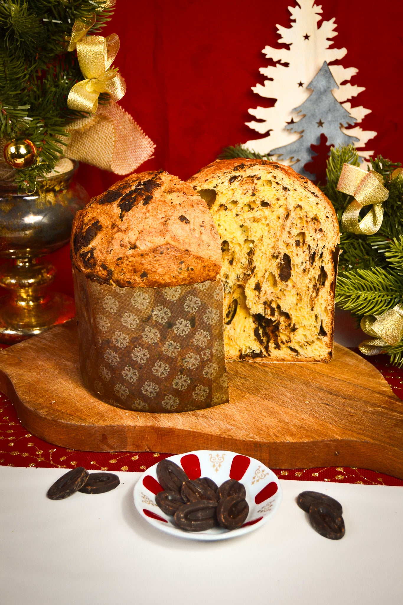 Panettone artigianale al cioccolato