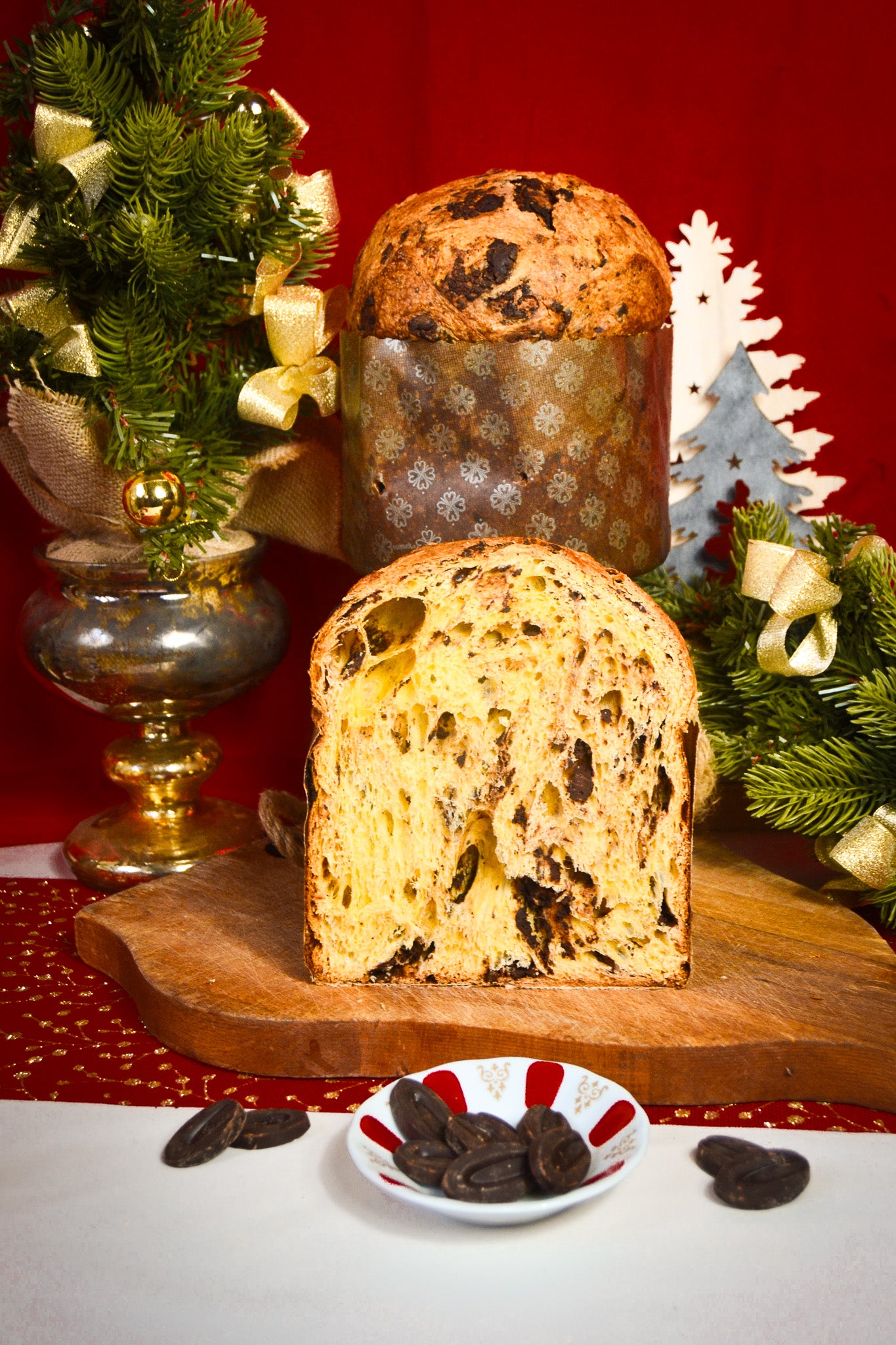 Panettone artigianale al cioccolato